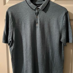Cashmere-Cotton fine knit Polo by NAADAM
